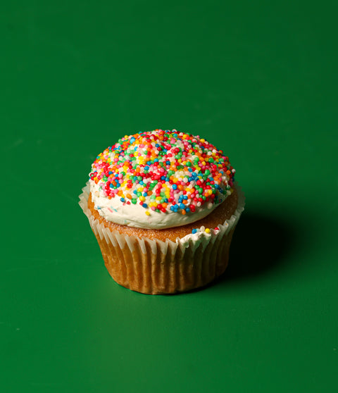 Regular Fairy Bread Cupcakes