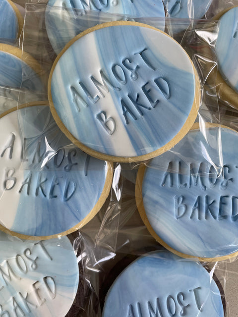 Custom Fondant Cookies (Minimum 20 units).