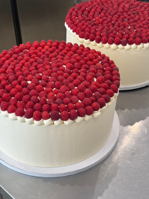 Raspberry Delight Cake