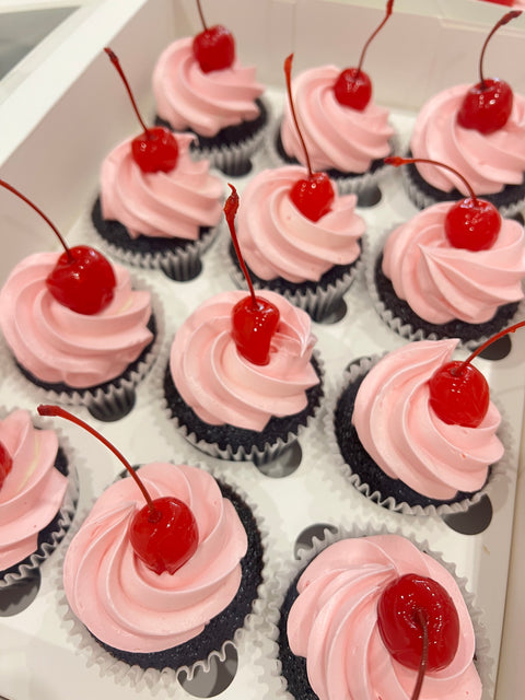 Very Cherry Cupcakes