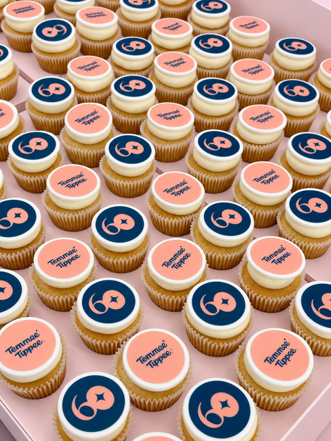 12-Pack Regular Edible Image Cupcakes.