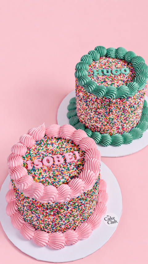 Vintage Sprinkle Cake