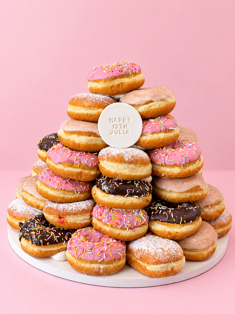 The Donut Tower.