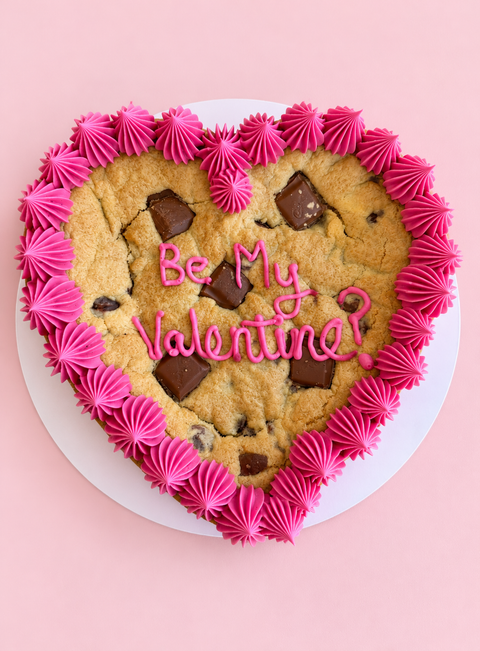 The Giant Heart Cookie.