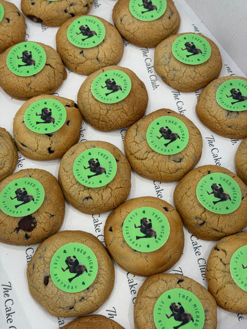 Branded NYC Cookies.