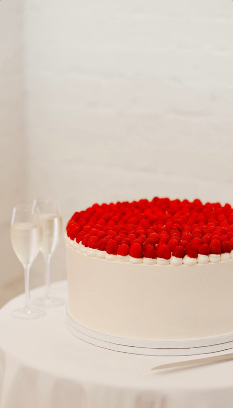 Raspberry Delight Cake