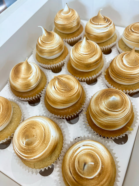 12 Pack Torched Meringue Cupcakes