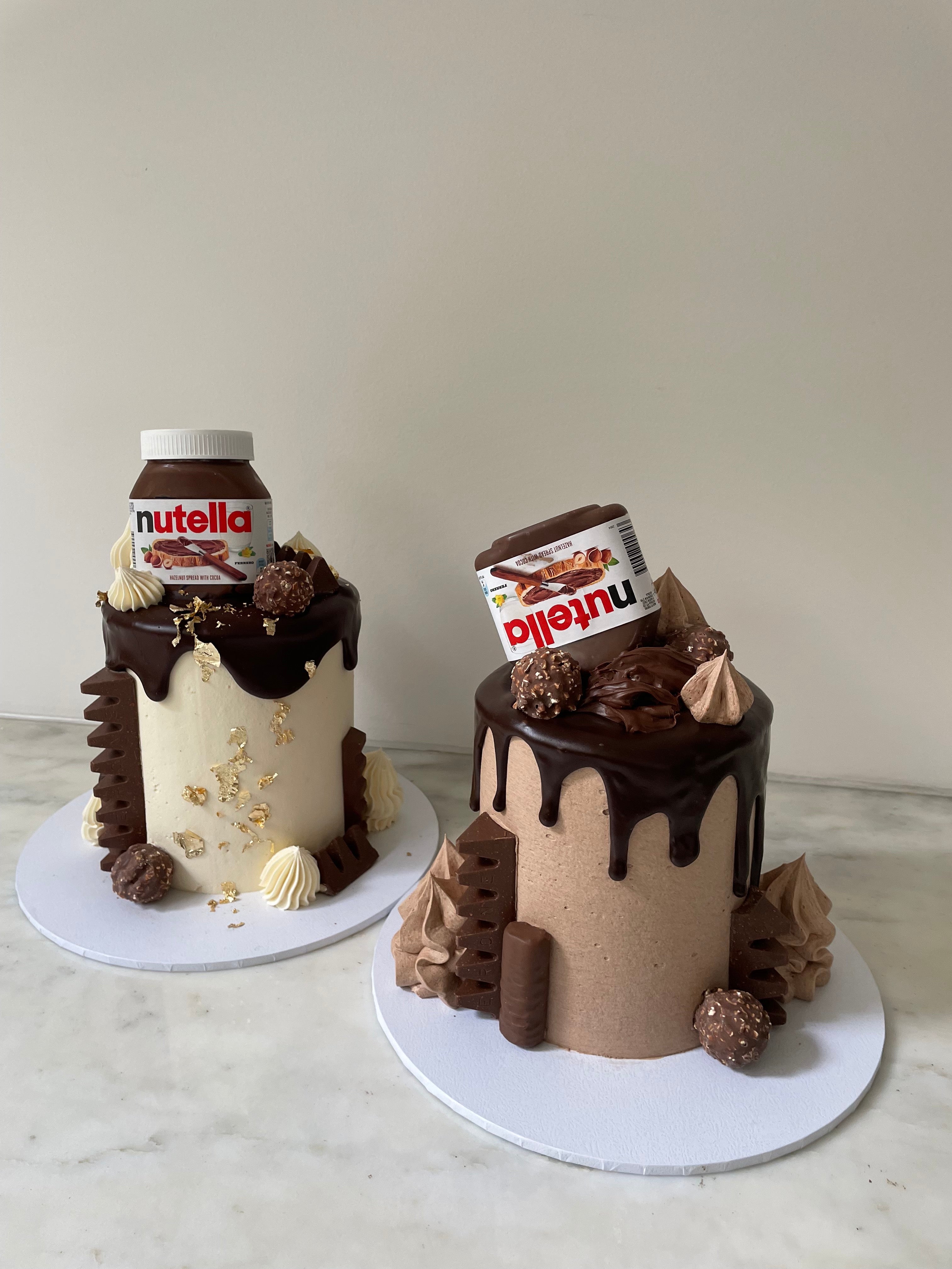 Nutella and Peanut Butter Cake | Stephanie's Sweet Treats | Stephanie Rut