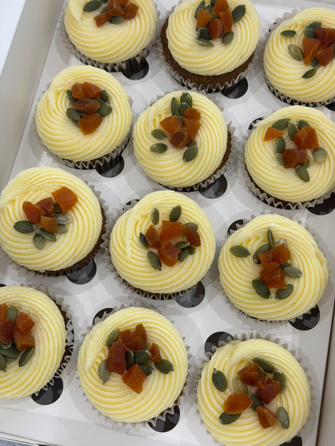 Carrot Cake Cupcakes.