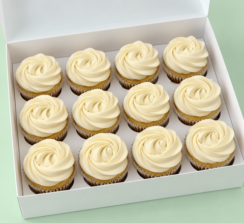 Gender Reveal Cupcakes.
