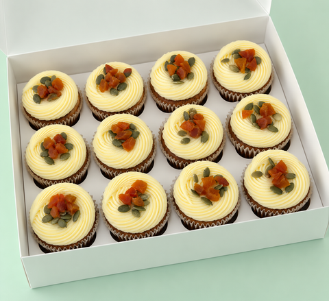 Carrot Cake Cupcakes.
